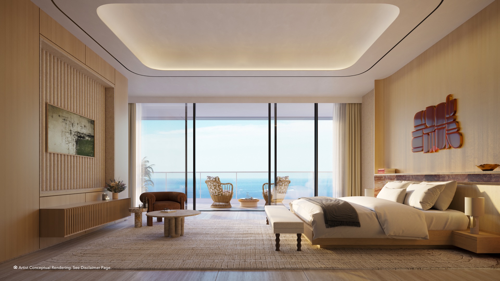 Primary bedroom suite.