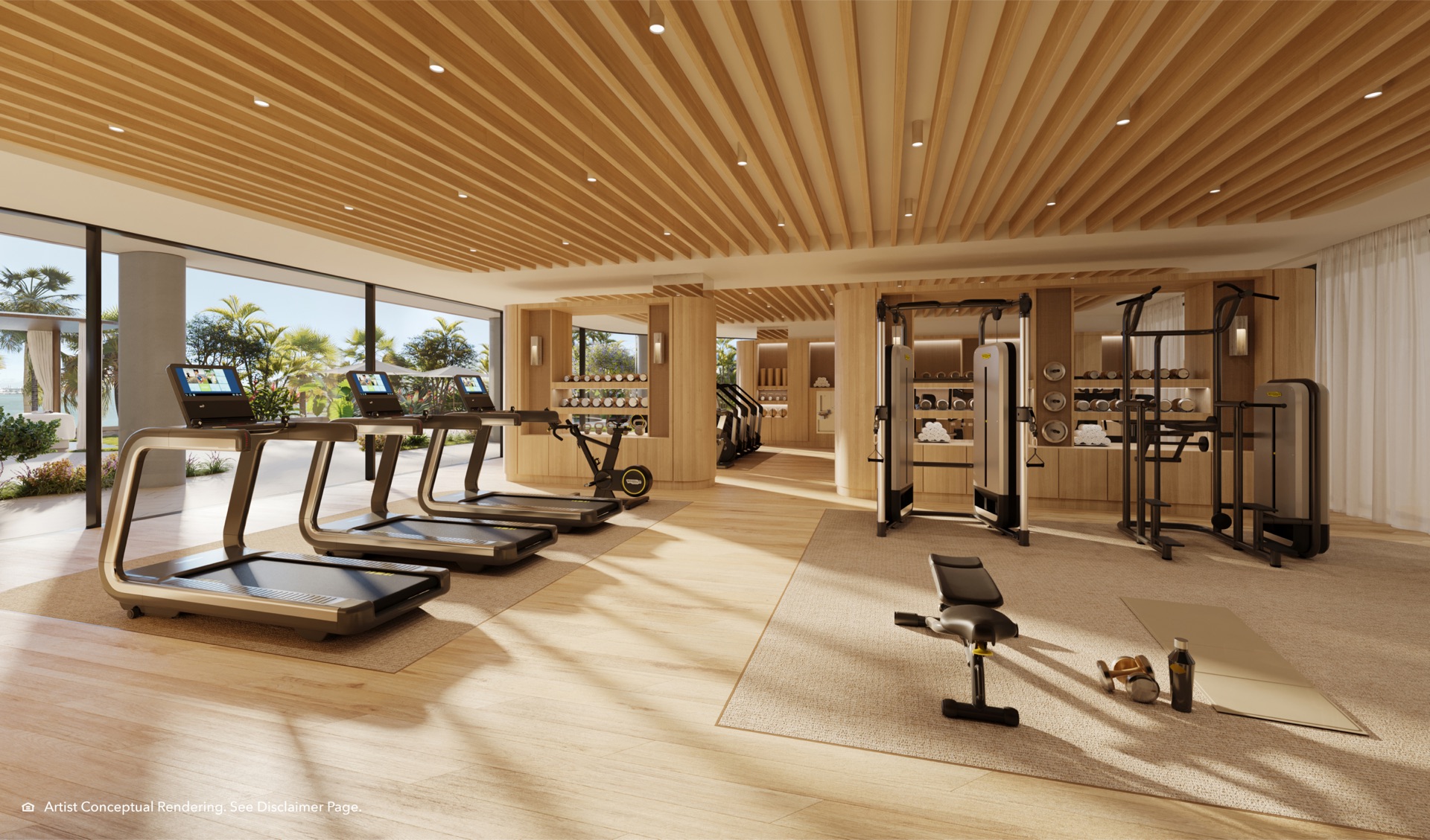 Technogym fitness atelier.