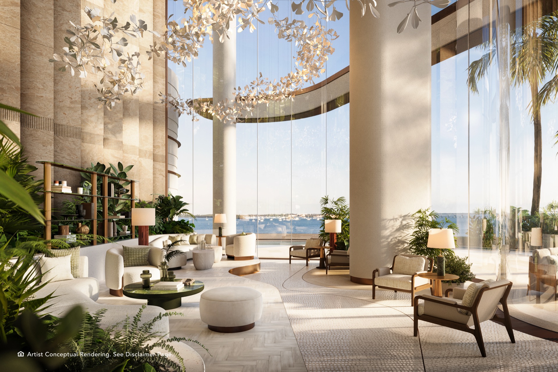 South Tower lobby.